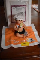 TENNESSEE VOLS HALF TIME SNACKTIME DOLL BY ASHTON