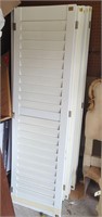 white shutters