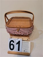 Longaberger Basket 1992 Remembrance