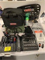 SOCKET & HAND TOOL KIT, CRAFTSMAN TOOL BAG, PJ1