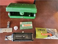 Vintage Singer Sewing Machine Items