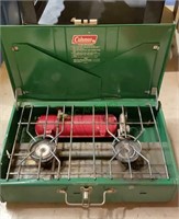 Vintage Coleman 4136 gas grill/burner component.