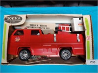 Vintage Tonka Toys #2950 Snorkel Pumper, complete.