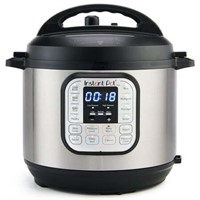 $130  Instant Pot Duo 6 Qt Electric Pressure Cooke