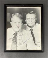 Jimmy Carter & Walter Mondale Autographed Photo