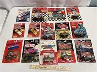 14 New in Package Racing Champions Toy Cars