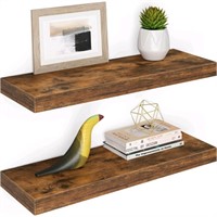 Open Box Miami 36" W x 9" D Floating Shelves Set w