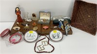 Assorted  Jewelry, Figurines,Coasters  and