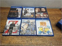 6 BLURAY's