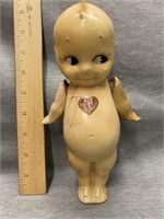 1920’s Composition Kewpie Doll Blue Wing