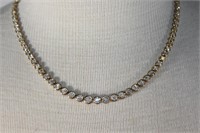 14 karat Gold & Diamond Necklace - 16 Carats