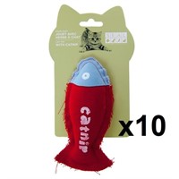 10 PIECES SEAL CAT TOY