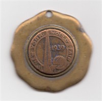 1939 New York World's Fair Medal