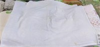 White Coverlet, Approx 72" x 74"