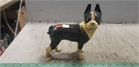 (1) Cast Iron Dog Figurine (8" Tall)