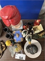 VTG. MISC. STATUES/ FIGURINES AND MORE