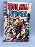 1968~12-Cent Marvel Comic Book Iron Man and