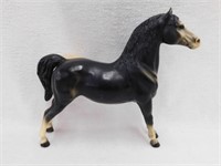 Breyer stretched black Morgan horse w/ body rubs