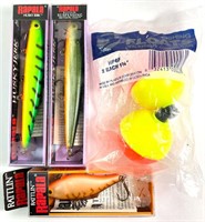Fishing Lures From Rapala & Bobbers