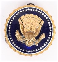 PRESIDENTIAL SERVICE BADGE #ed 2549 PRESIDENT LBJ