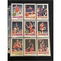 (65) 1977-78 Topps Basketball Cards