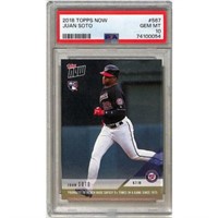 2018 Topps Now Juan Soto Rookie Psa 10