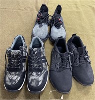 3 Pair of Clean Tennis Shoes