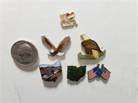 Vintage America Tac Pins