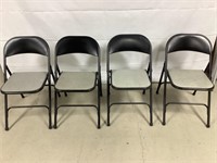 4 Samsonite Folding Chairs