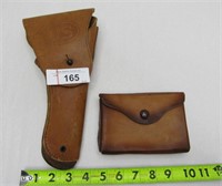 Military Pistol Holster & Ammo Pouches