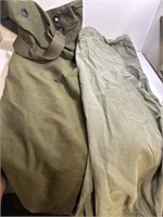 Vintage US Military Style Drab Army Olive Green