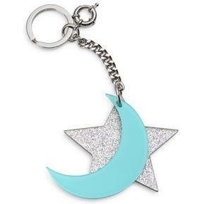 $14 Star and Moon Keychain