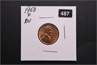 1958-D U.S. Lincoln Cent