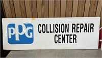 PGP Collision Repair metal sign 72 x 24