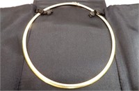 Omega 14K Yellow Gold Choker Necklace - Jewelry