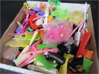 LARGE LOT OF OLD BARBIE DOLL ACCESSORIES