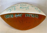 NFL Signed Green Bay Packers Football