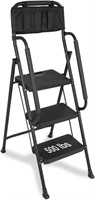 3 Step Ladder with Handrails