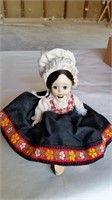 Vintage Old Doll with Moving Eye Lashes