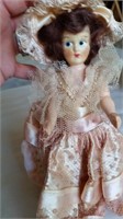 Vintage Old Doll with Moving Arms