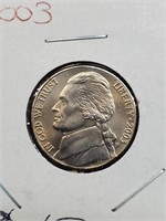 BU 2003 Jefferson Nickel