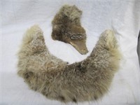 Fur Collar and Child's Velvet Fur Lined Hat