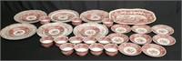 28pc. set of Spode porcelain dinnerware - plates,