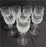 Group of Waterford crystal goblets, box lot.