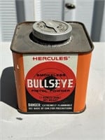 EMPTY - Hercules Bullseye Powder Can