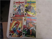 1-4 MARVEL SECTAURS WARRIORS OF SYMBION COMICS