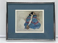 RC Gorman Native Woman print. 
RefboothWall12