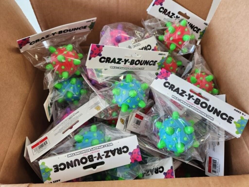 38 Crazy Bounce Balls