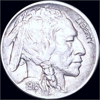 1916-D Buffalo Head Nickel LIGHTLY CIRCULATED