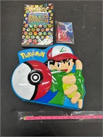 Lot of Pokémon Book and Case and more
